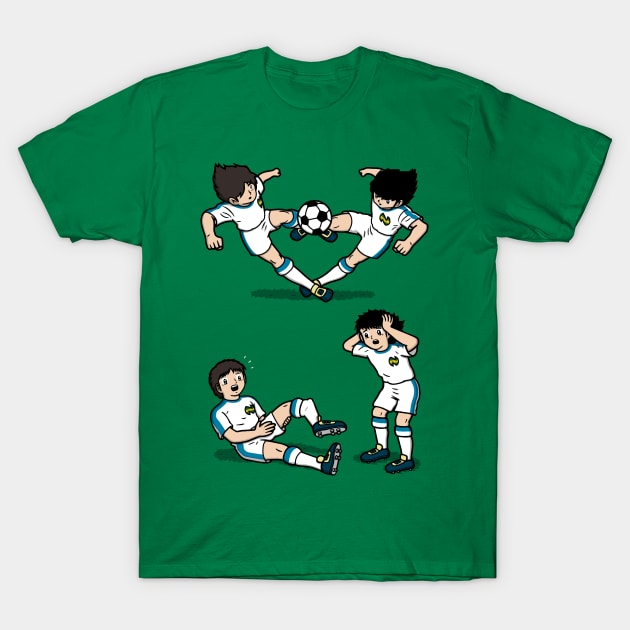 Double Kick! T-Shirt by Raffiti